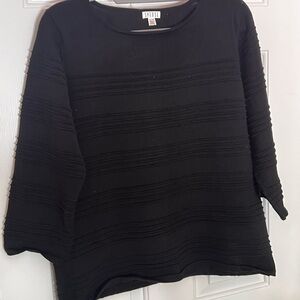 Spense Women's Black Sweater Top